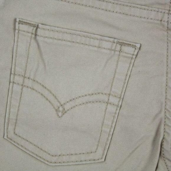 Levi's 511Sueded Shorts Boy Cement Size 5 - Picture 5 of 8